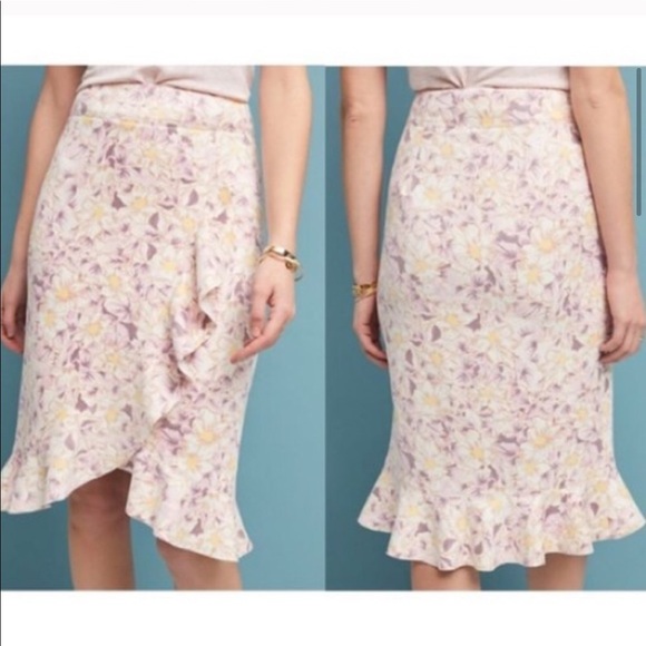 Anthropologie midi skirt - Picture 9 of 9